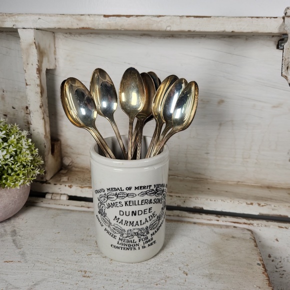 Antique/ VTG H&T Mfg Co Wentworth Silverplated Iced Tea Spoons Set of 12- Silver - Picture 1 of 8